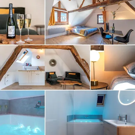 Apartmán Centre-ville Le Nid D'amour Jacuzzi Rouen